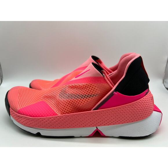 Nike Go Flyease Low Mens Athletic Running Pink White DZ4860-600 Size 10 NEW. - Picture 2 of 12